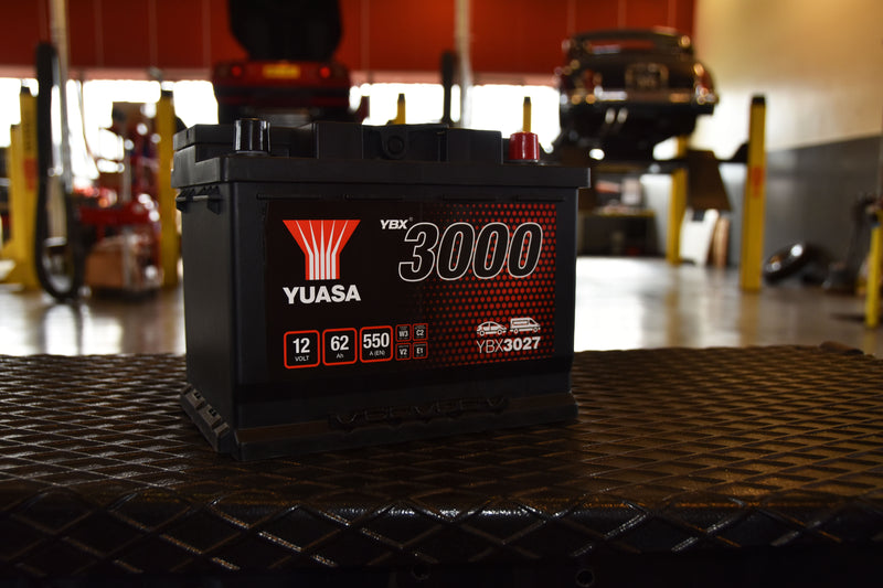 Yuasa YBX3027 - 3027 SMF Car Battery - 4 Year Warranty