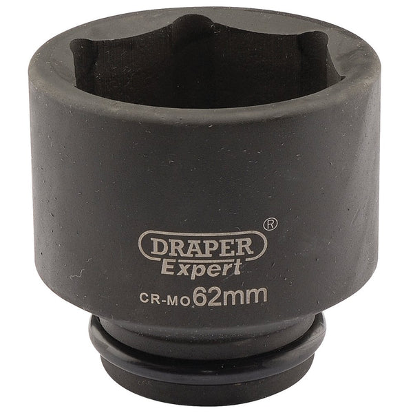 Expert HI-TORQ 6 Point Impact Socket, 3/4" Sq Dr, 62mm