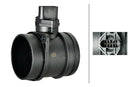 HELLA 8ET 358 166-561 Mass Air Flow Sensor - 5-pin connector - Pipe-neck