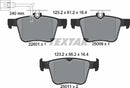 Textar Brake Pad Set - 2260101