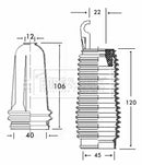Borg & Beck Steering Gaiter Kit Part No -BSG3226