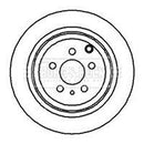 Borg & Beck Brake Disc Pair Part No -BBD4070