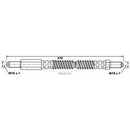 Borg & Beck Brake Hose Part No -BBH6393