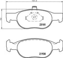 Mintex Brake Pad Set fits -Fiat MDB2206 (also fits other vehicles)