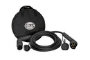 HELLA 8KE 358 255-001 Charging Cable, electric vehicle - 16A - Phases: 1 - 3.7kW - 4m - IP67 - Black