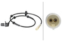 HELLA 6PU 012 806-661 Sensor, wheel speed - 4-pin connector
