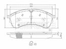 Borg & Beck Brake Pad Set Front -BBP2677
