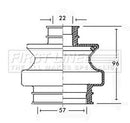 First Line Cv Joint Boot Kit Part No -FCB2305