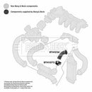 Borg & Beck Turbo Hose Part No -BTH1236