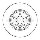 Borg & Beck Brake Disc Pair Part No -BBD4130