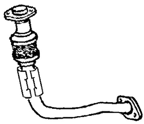 Klarius TY497G - Front Pipe  - Fits Toyota Carina E 2.0D