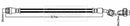 Borg & Beck Brake Hose Part No -BBH8307