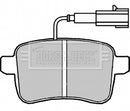 Borg & Beck Rear Brake Pad Set -BBP2240