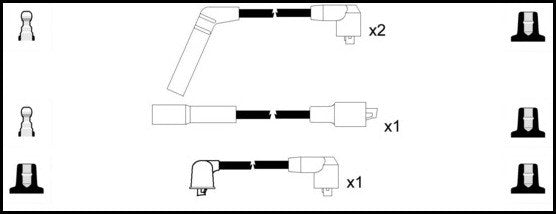 ElectroSpark Ignition Lead Set - OEK654