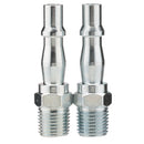 Draper 2PC 1/4"BSP Male Screw Adaptor - 70860
