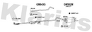 Klarius GM643G - Catalyst Repair Pipe  - Fits Opel Corsa 1.7Di,1.7DTi