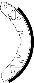 Mintex Brake Shoes fits -Austin Innocenti Morris Rover MLR17 (also fits other vehicles)