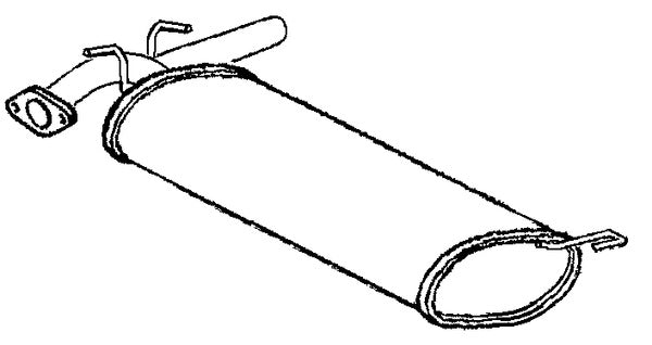Klarius SZ154A - Box With Tail Pipe