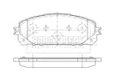 Borg & Beck Front Brake Pad Set -BBP2485