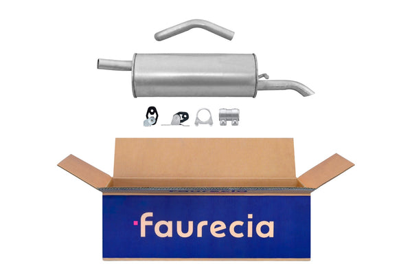 FAURECIA 8LD 366 036-201 Rear Muffler - Easy2Fit® Kit - fits VW GOLF IV Cabriolet