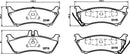Mintex Brake Pad Set fits -MercedesBenz MDB2091 (also fits other vehicles)