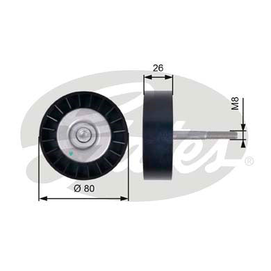 Gates DriveAlign Idler Pulley - T36399
