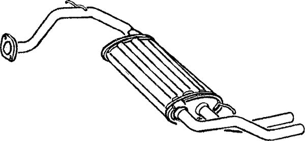 Klarius HA124Q - Box With Tail Pipe