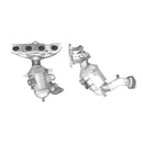 BM Cats Approved Petrol Catalytic Converter - BM91687H with Fitting Kit - FK91687