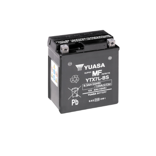 Yuasa YTX7L 6.3Ah Motorcycle Battery