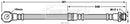 Borg & Beck Brake Hose Part No -BBH7830