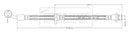 Borg & Beck Brake Hose - BBH8924