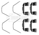 Borg & Beck Fitting Kit - Pads Part No -BBK1368
