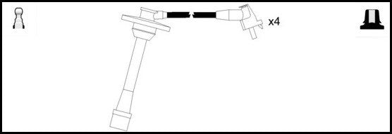 ElectroSpark Ignition Lead Set - OEK894