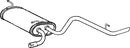 Klarius DW21M - Box With Tail Pipe