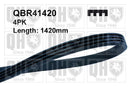 QH V-Ribbed Drive Belt - QBR41420