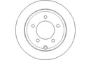 Disctech Brake Disc - Fits Chrysler - ABD3034 - Rear Axle