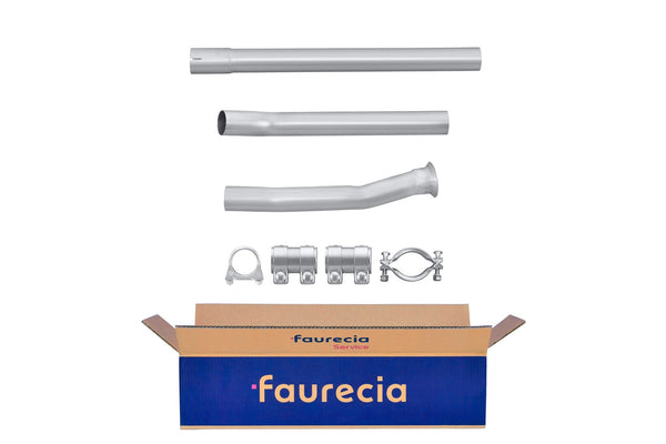 FAURECIA 8LB 366 021-241 Front Muffler - Easy2Fit® Kit - fits PEUGEOT 504
