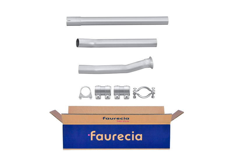 FAURECIA 8LB 366 021-241 Front Muffler - Easy2Fit® Kit - fits PEUGEOT 504
