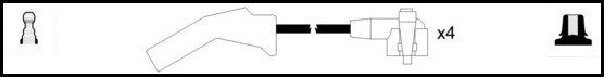 ElectroSpark Ignition Lead Set - OEK176