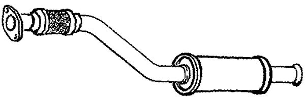 Klarius RN864G - Box With Centre Pipe  - Fits Nissan Primastar 1.9dCi