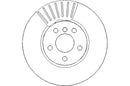 Disctech Brake Disc - Fits Bmw - ABD3194 - Front Axle