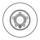 Borg & Beck Brake Disc Pair Part No -BBD4115