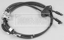 Borg & Beck Brake Cable - Rear -BKB2702