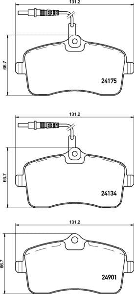 Mintex Brake Pad & Disc Kit fits -Peugeot LCV MDK0264 (also fits other vehicles)