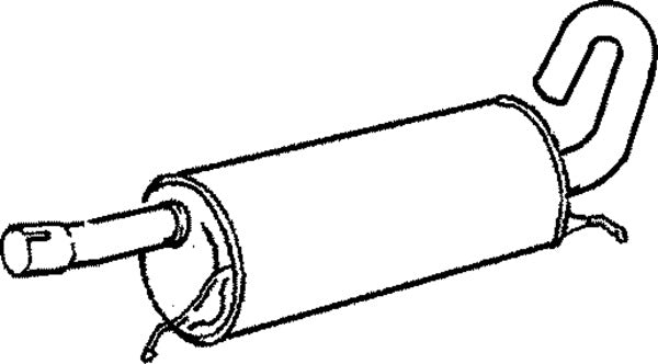 Klarius VW465C - Box With Tail Pipe