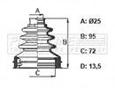 First Line Cv Joint Boot Kit Part No -FCB6392