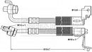 Borg & Beck Brake Hose Part No -BBH6693