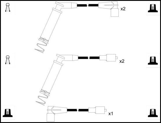 ElectroSpark Ignition Lead Set - OEK1023