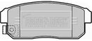 Borg & Beck Rear Brake Pad Set -BBP1921