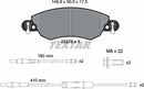 Textar Brake Pad Set - 2327601